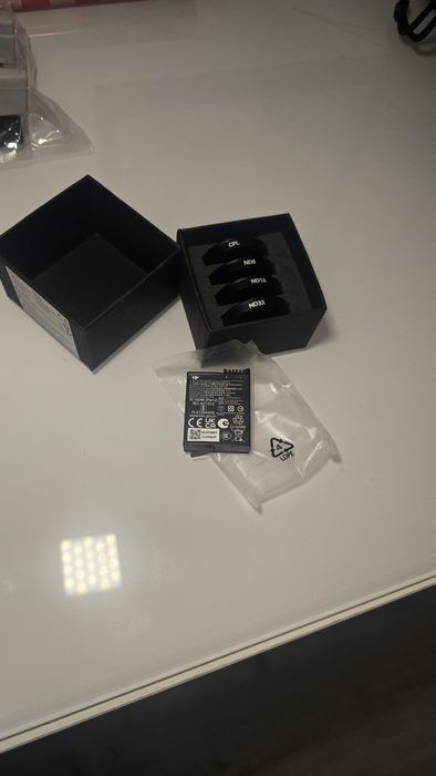 Bateria + nd filtros dji action 5 pro