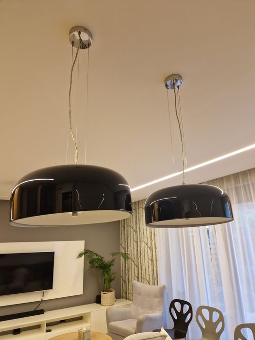 Lampa Portado czarna 40 cm