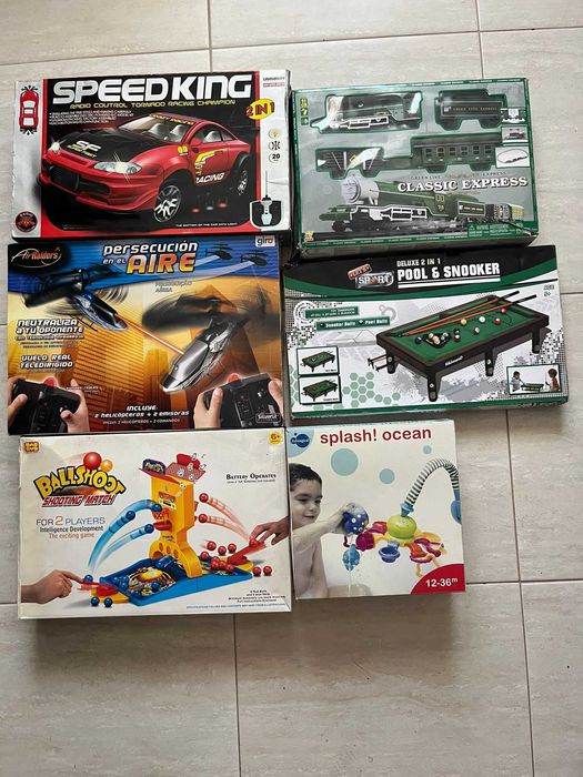 Venda de vários jogos/Legos/Puzzles