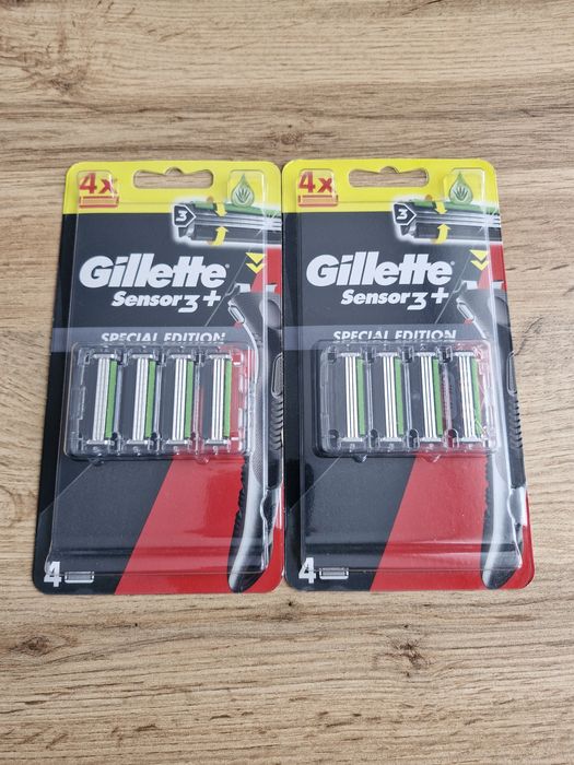 Gillette Sensor 3+ (Nożyki, Wkłady) Special Edition