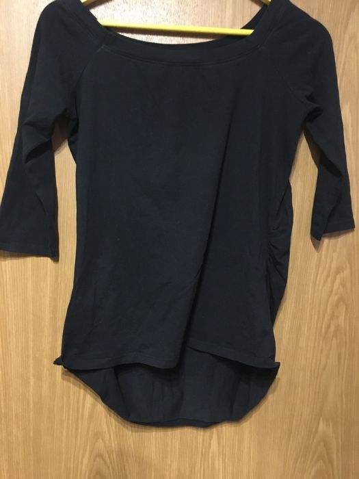 T-shirt ciążowy czarny