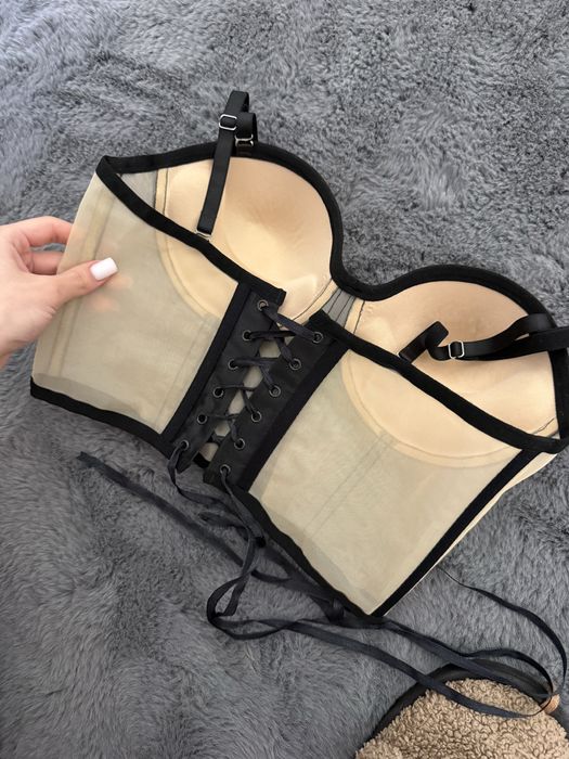 корсет боди костюм платье zara, bershka