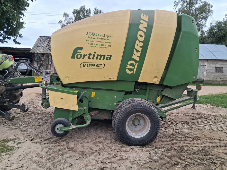 Prasa zmiennokomorowa Krone Fortima V1500MC