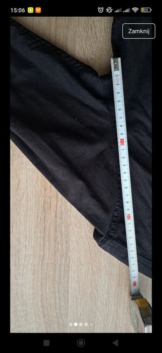 Czarna męska koszula