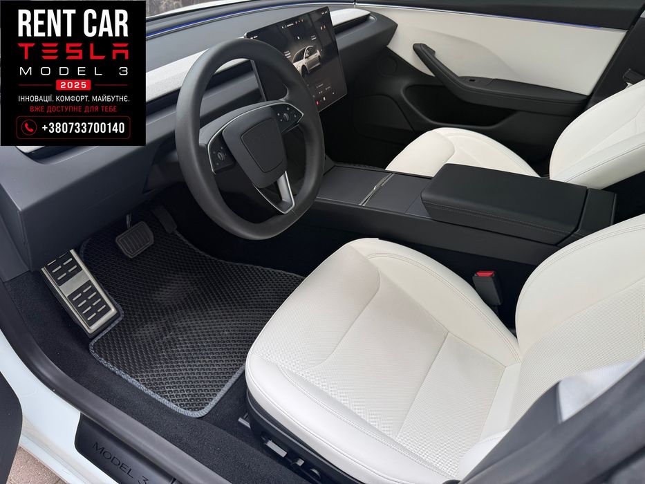 Rent Car прокат авто Оренда авто таксі Львів  LVIV, Tesla model 3 Highland