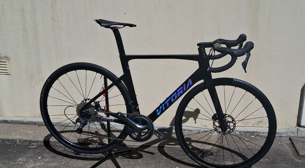 Bicicleta estrada carbono disco