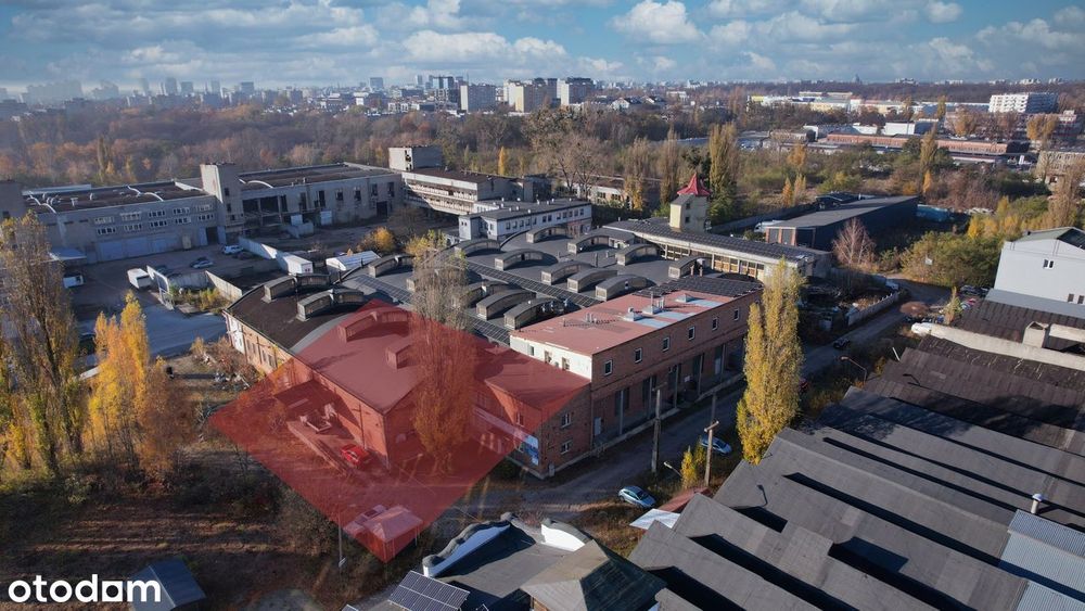 Hala produkcyjno-magazynowa z rampą + bud. biurowo-socjalny