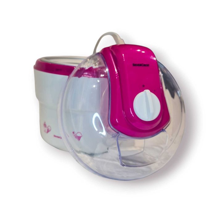 Máquina de Fazer Gelados SilverCrest SEC M 12 A1–1 Litro (Artigo Novo)