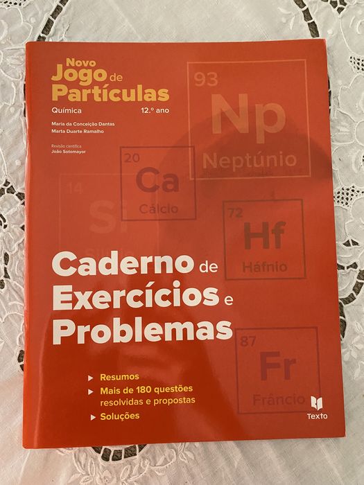 Caderno de atividades de Química de 12.º ano