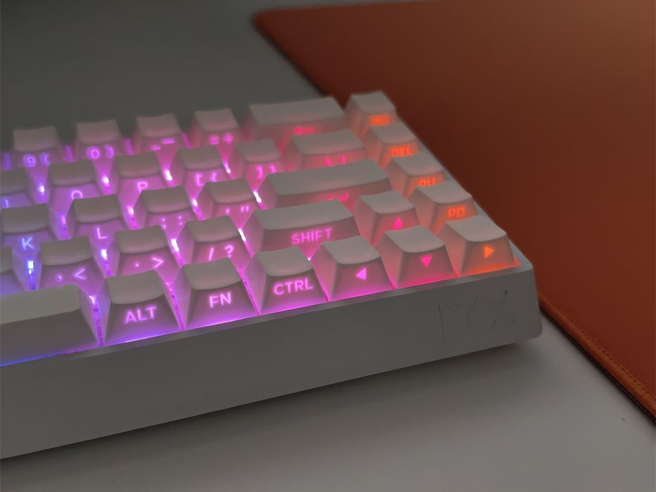 Teclado Magnético IYX MU68 Pro Branco / Base Alumínio