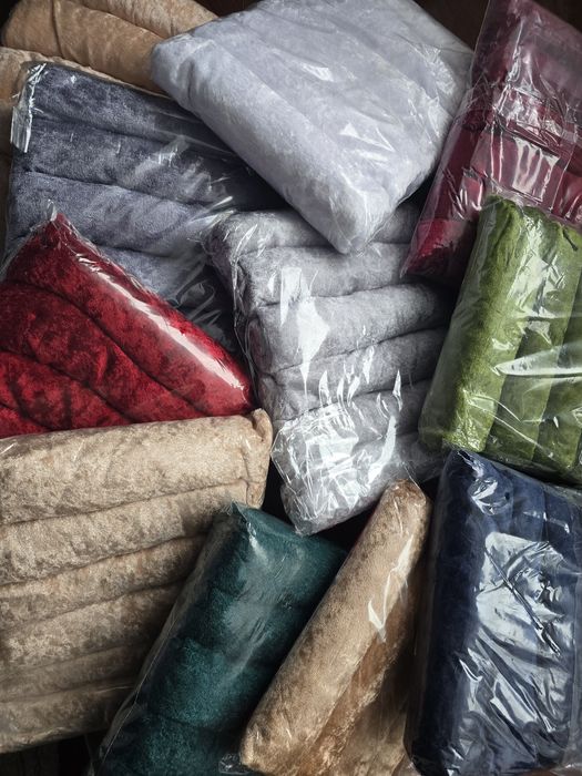 Pokrowce na krzesła WELUR,tureckie,rozciagliwe