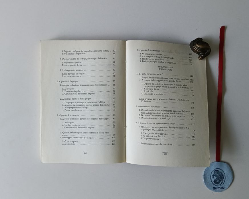 A dívida impensada - Heidegger e a herança hebraica