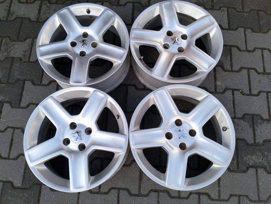 Felgi aluminiowe 17 cali 4x108 et 31 Peugeot 307  Partner