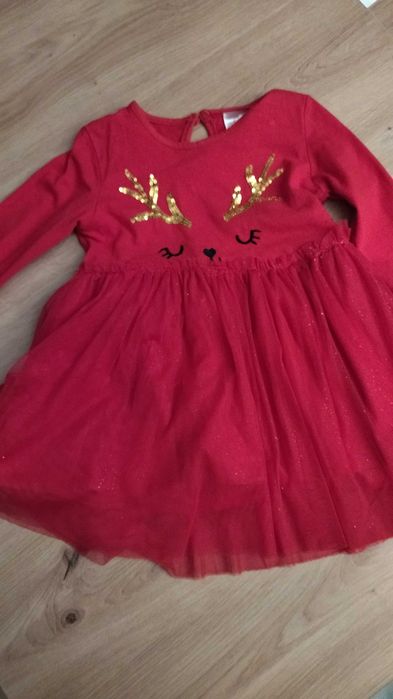 Sukienka świąteczna 86