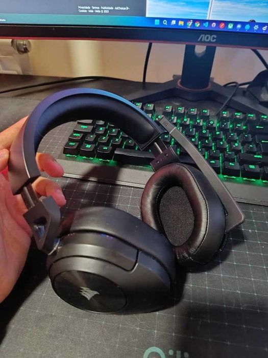 Headset wireless corsair HS55