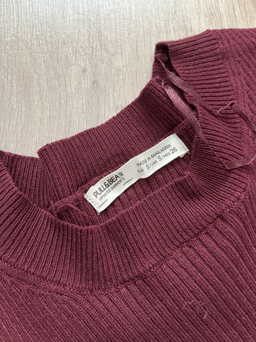 платье в рубчик