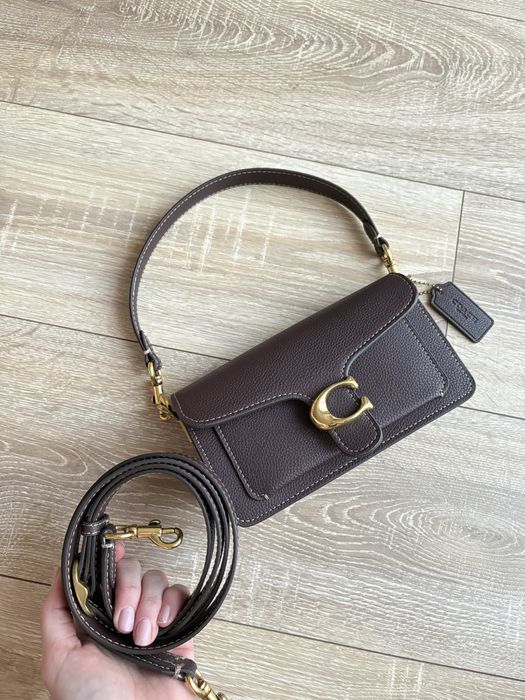 Torebka coach tabby 20 brazowa