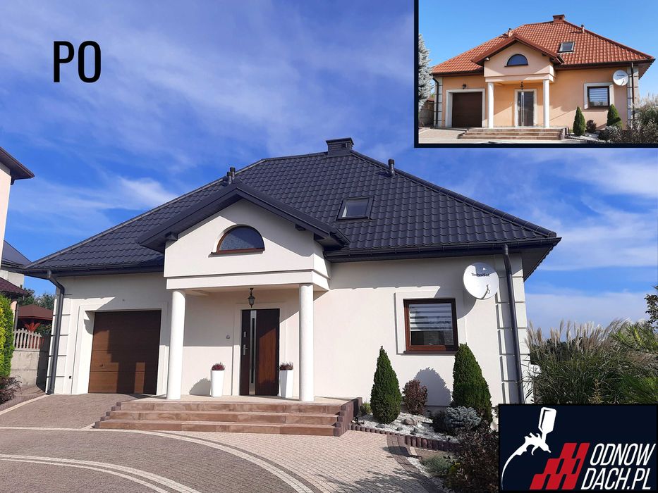 Malowanie dachów / Impregnacja / Malowanie dachówki