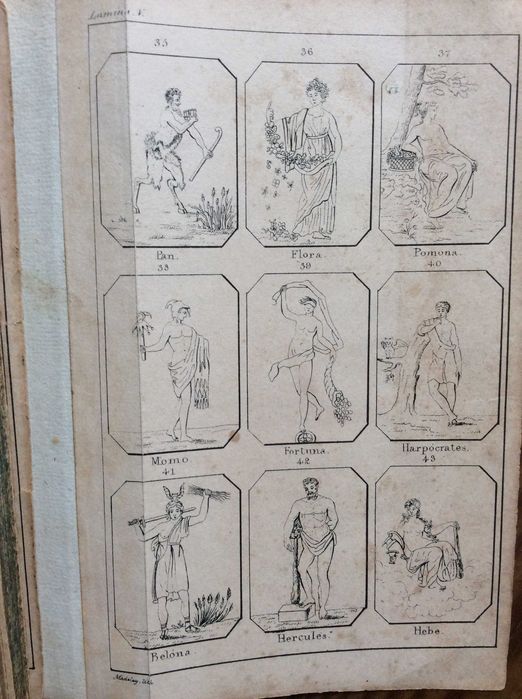 Catecismo de Mitologia. Por D. Jose de Urcullu. ( cerca de 182? )2.ª edicion. Em espanhol. Único