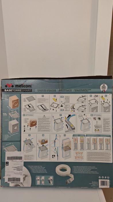 Łącznik pralka-suszarka uniwersalny,bialy