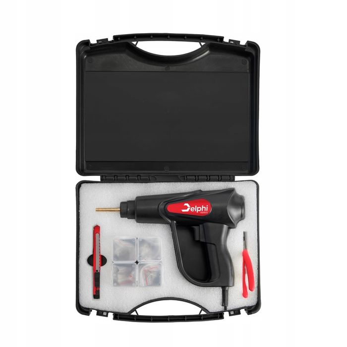 Spawarka Zgrzewarka Do Plastiku Zestaw 1200 Zszywek Lutownica Zszywark