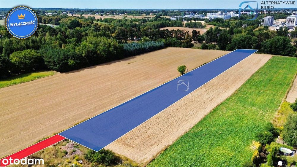 Atrakcyjna działka budowlano-rolna w Stasinie