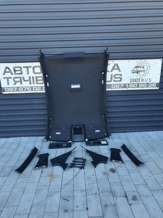 Стеля чорна bmw f10 потолок бмв ф10 520