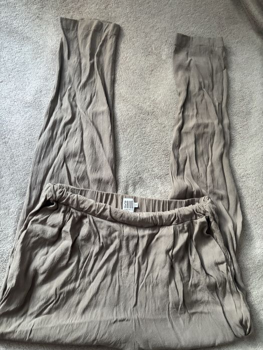 Spodnie proste przewiewne