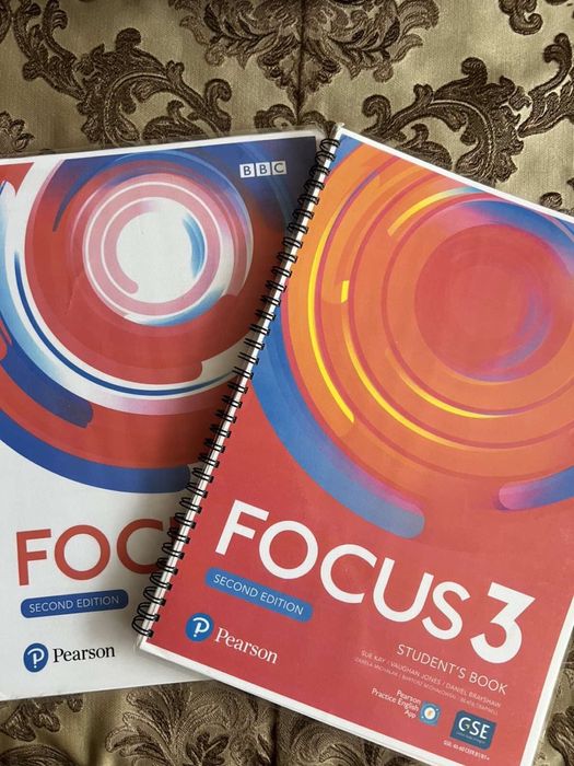 Підручник таробочий зошит Focus Second Edition 3 Student’s