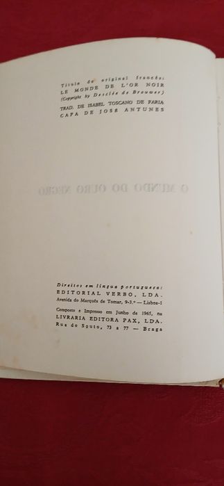O Mundo do Ouro Negro de 1960