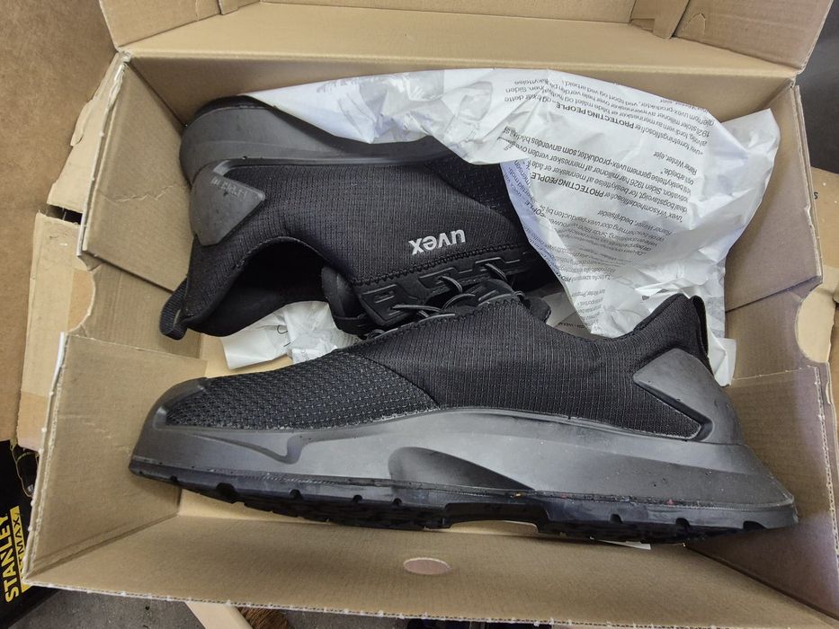 Botas de Segurança Uvex 1 x-craft – Novas, Tamanho 44