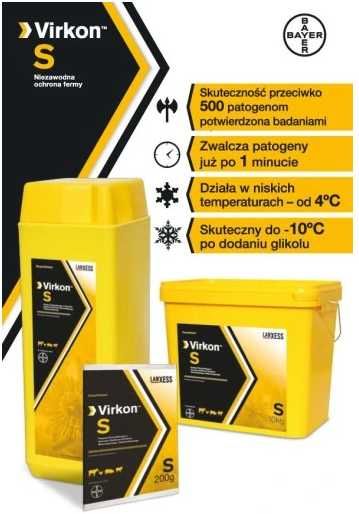 Virkon S 5kg - dezynfekcja ogólna biobójczy