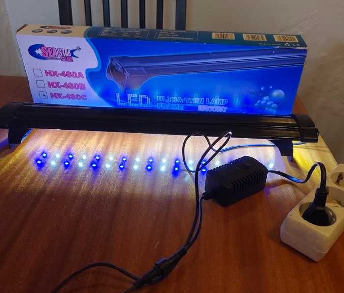 luminária/refletor para aquário