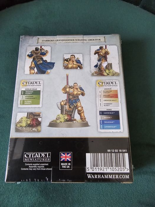 Warhammer Age of Sigmar Berek the Indomitable unikat folia