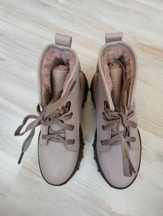 Черевики шкіряні зимові  38 39