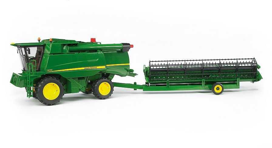 Іграшка Bruder комбайн John Deere T670i (02132)