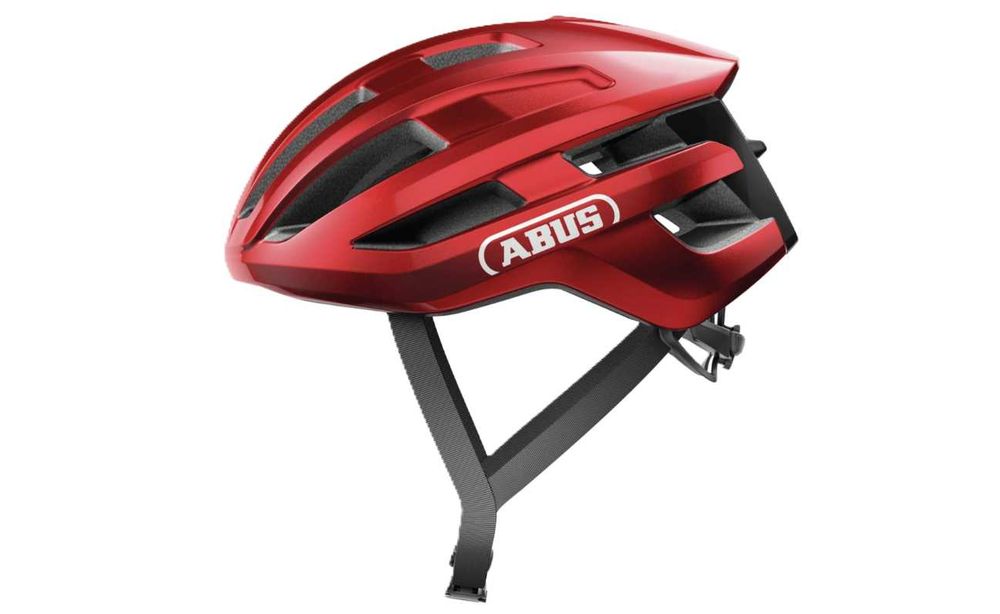 Kask rowerowy ABUS POWERDOME red blaze, L 57-61 cm