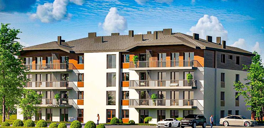 Nowe mieszkanie Brzozów ul. Chopina 8G - gotowe  urządzone + MIEJSCE PARKINGOWE