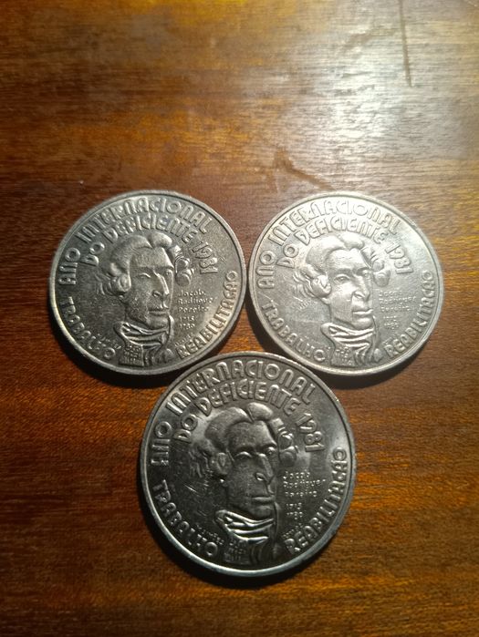 100 escudos, 1982 Ano Internacional das Pessoas Deficientes