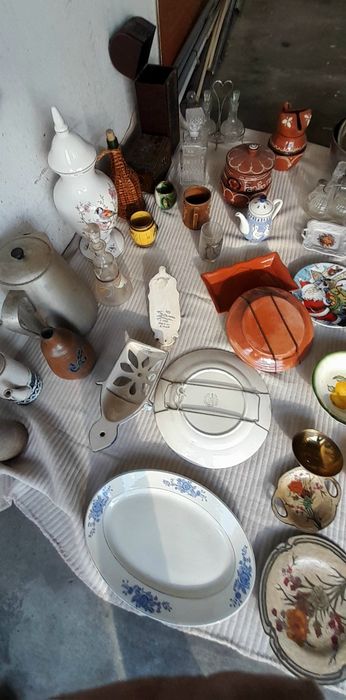 Utensílios de decoração vários
