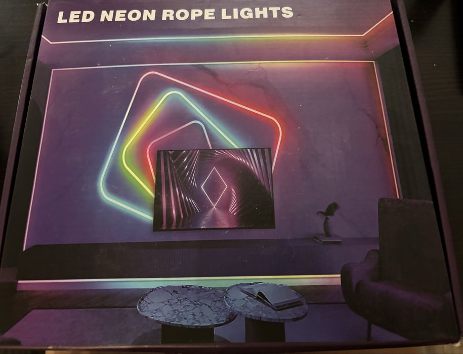 Led neon rope lights - światła led taśma 30m