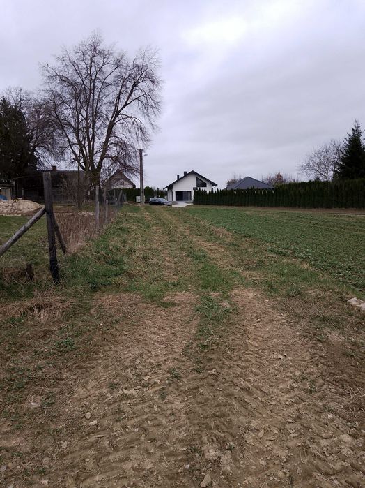 Dabrowica dzialka budowlana  1456 m². - Widok 2