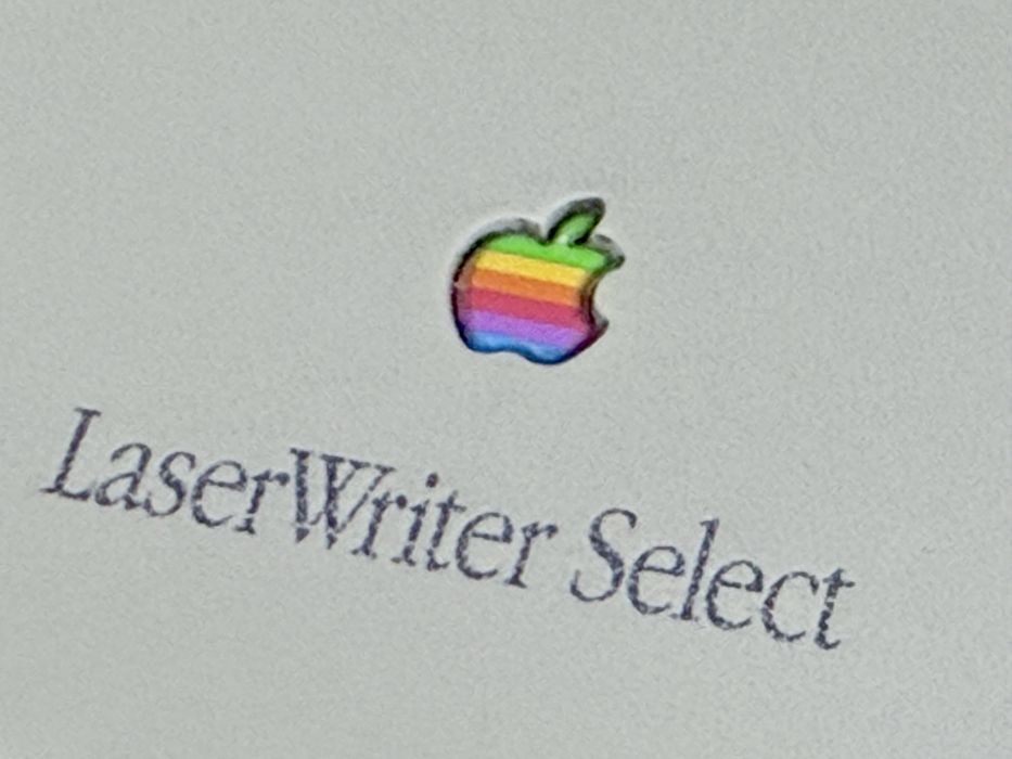 Винтажный лазерный принтер Apple LaserWriter Select 360 (1995) ретро раритет в коллекцию