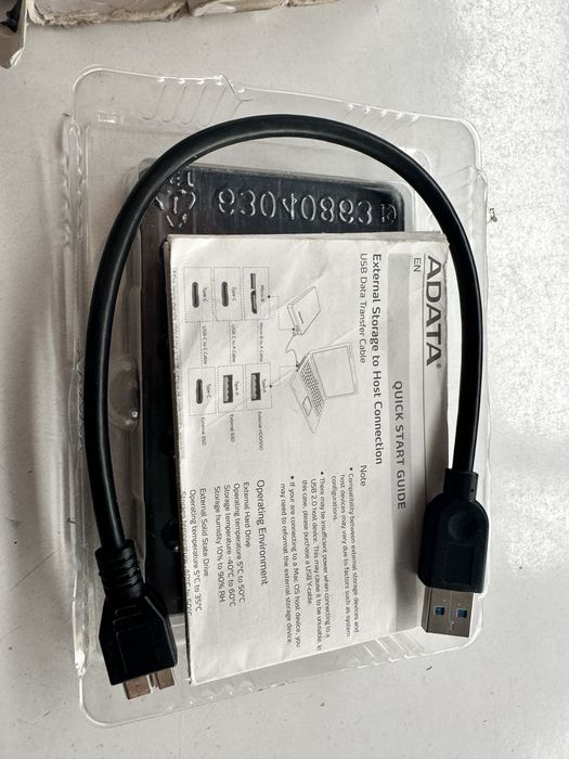 ADATA Slim 1 TB Внешний жесткий HDD