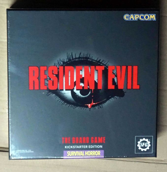 Duży zestaw gier - Everrain, Resident Evil, Warcrow, Drunagor #1