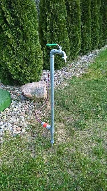 Okazja! Kranik ogrodowy przenośny, Słupek, Hydrant, punk poboru wody