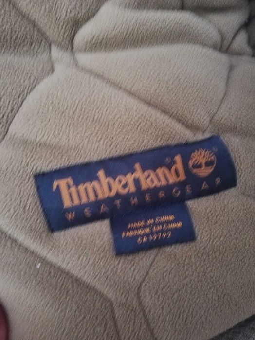 Kurtka vintage Timberland bomberka zimowa