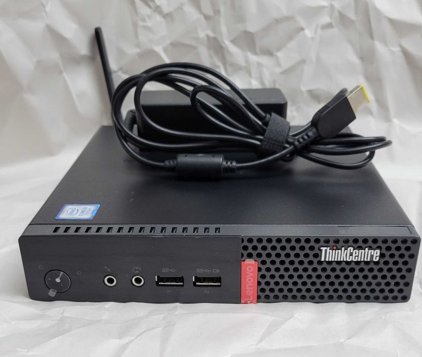 Lenovo ThinkCentre M710Q i5-7400T 8/256GB SSD WiFi+BT Компʼютер мини