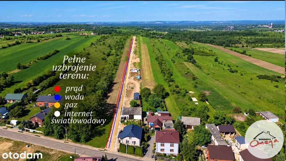 Widokowe, uzbrojone działki budowlane