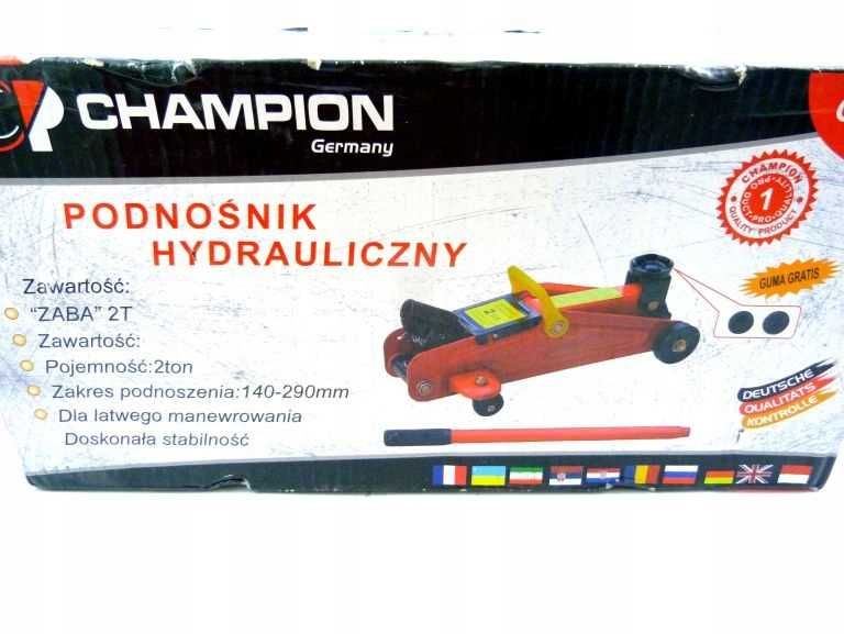Podnośnik samochodowy hydrauliczny żaba lewarek 2000 kg 2t 125-290mm